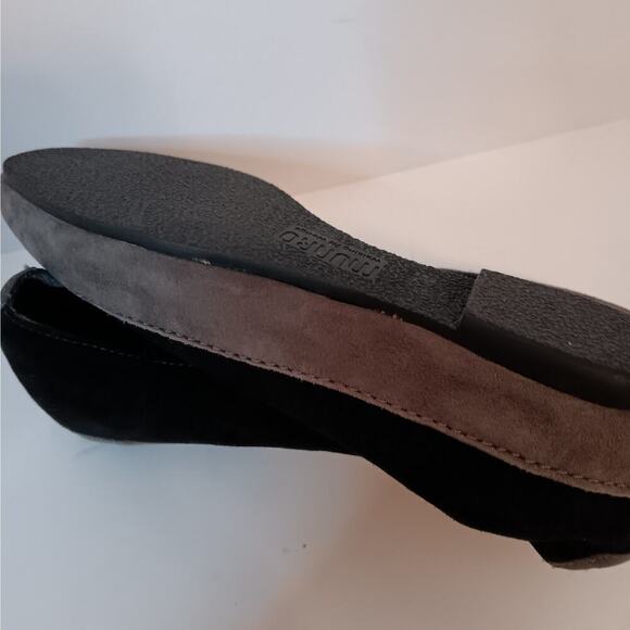 NWOT Munro American Walking Wedge Black Gray Toe Cap Tie Shoe Size 5.5M - Picture 8 of 9